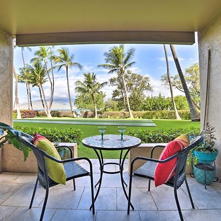 Ocean-View Kihei Condo With Lanai Steps To Beach! Exteriör bild
