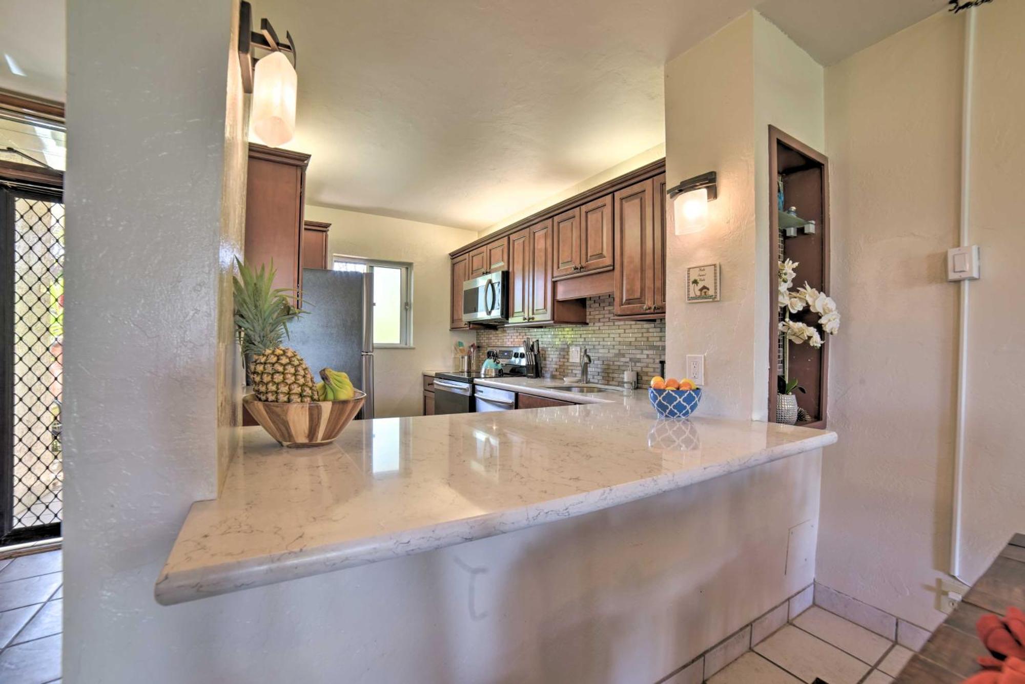 Ocean-View Kihei Condo With Lanai Steps To Beach! Exteriör bild