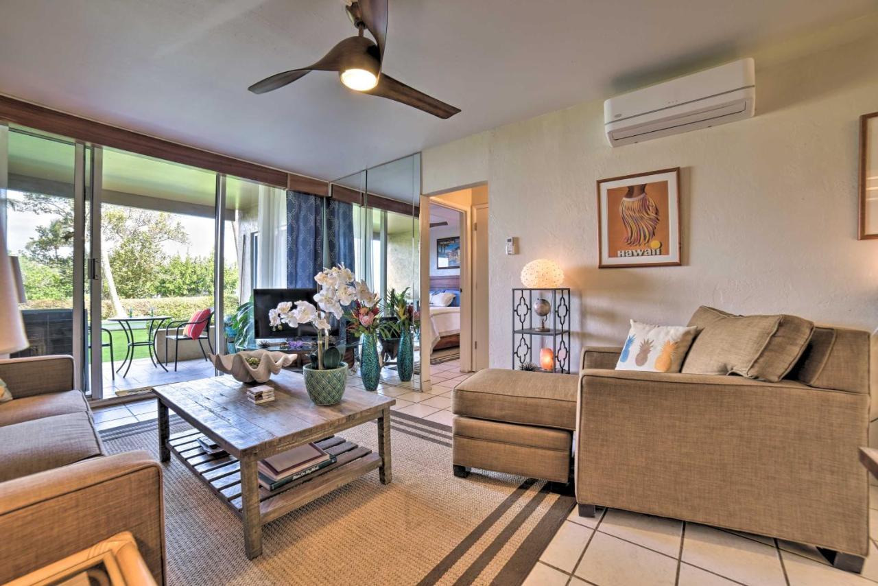 Ocean-View Kihei Condo With Lanai Steps To Beach! Exteriör bild