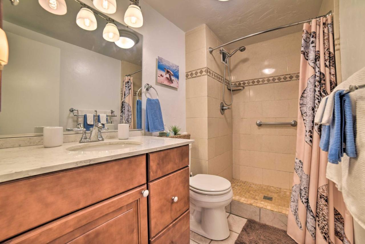 Ocean-View Kihei Condo With Lanai Steps To Beach! Exteriör bild